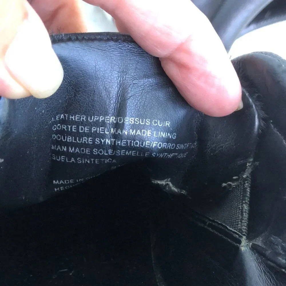 M4DE black leather